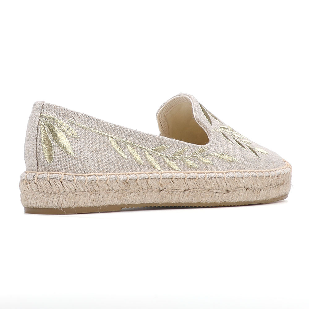 Runde Kappe Frauen Espadrilles Flache Schuhe 2022, Echte Plattform Gummi Unterhose-an lässig Blumen- Zapatillas Mujer Sapatos hanf
