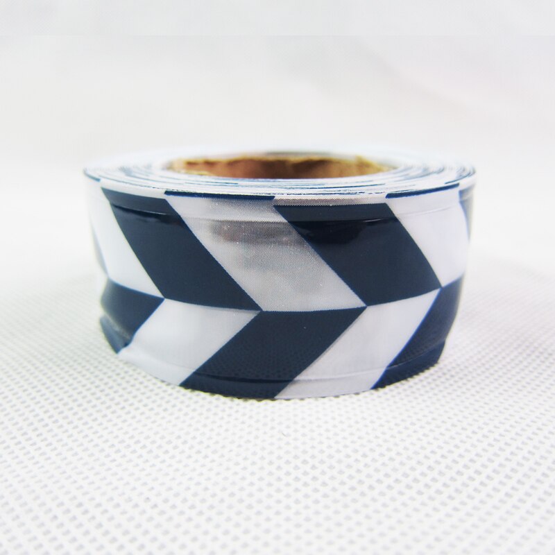 3cm x 3m PVC Reflective Strip for Police Garment Prismatic Reflective Tape Sew on Clothes Hat Bag