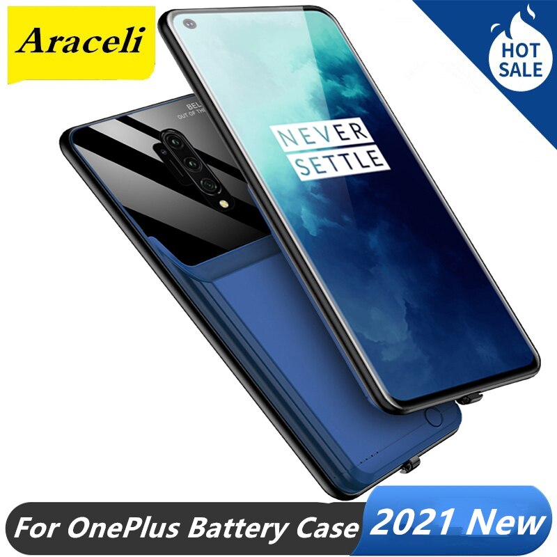 Pour OnePlus 7 7 Pro 7T 7T Pro 8 8 Pro 8T boîtier de batterie 10000 Mah chargeur boîtier batterie externe