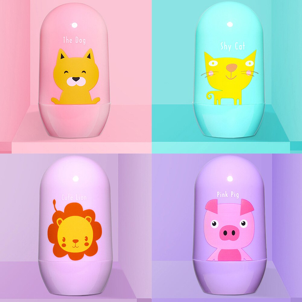 Nail Clipper Set PP Booger Clip Nail Scissor Manicure Tool Nail File Safe Cartoon Animal Cute Portable Baby Care Supplies
