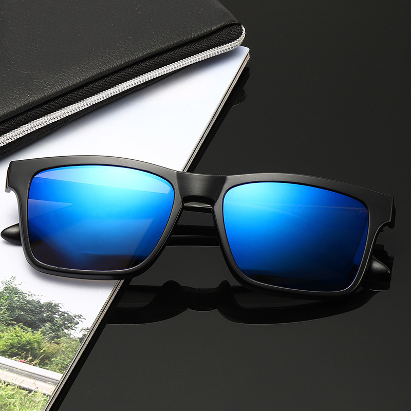 Lunettes de soleil magnétiques à Clip et monture de lunettes optiques 6 en 1, ensemble de lunettes polyvalentes polarisées ou à Vision nocturne pour femmes et hommes, 2202