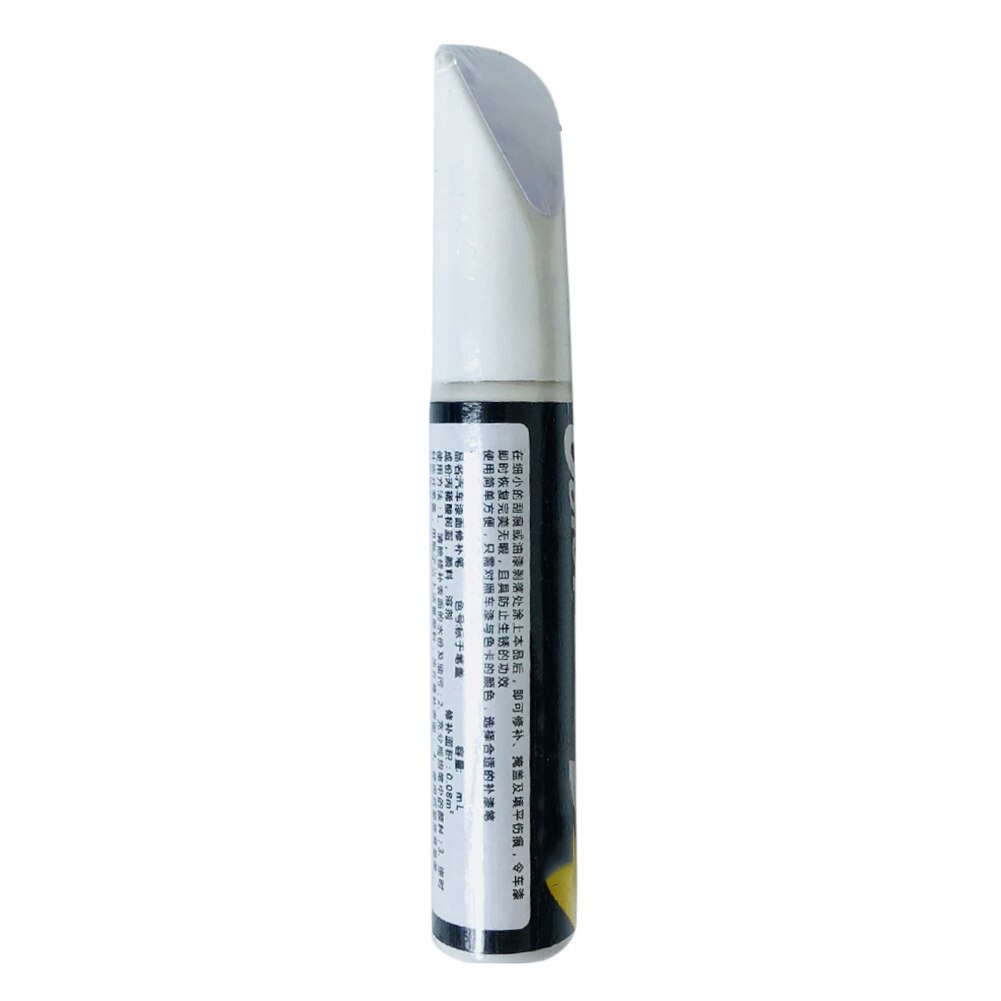 Auto Kleur Verf Reparatie Scratch Remover Wit Rood Zwart Zilver Kleur Pro Herstellen Kras Reparatie Verf Pen Clear Paint Care: White 10ml