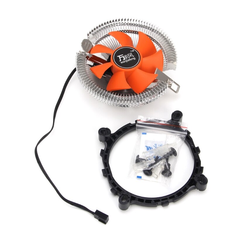 2200Rpm Cpu Quiet Fan Cooler Cooling Heatsink Voor Intel LGA775/1155 Amd AM2/3 Retailsale