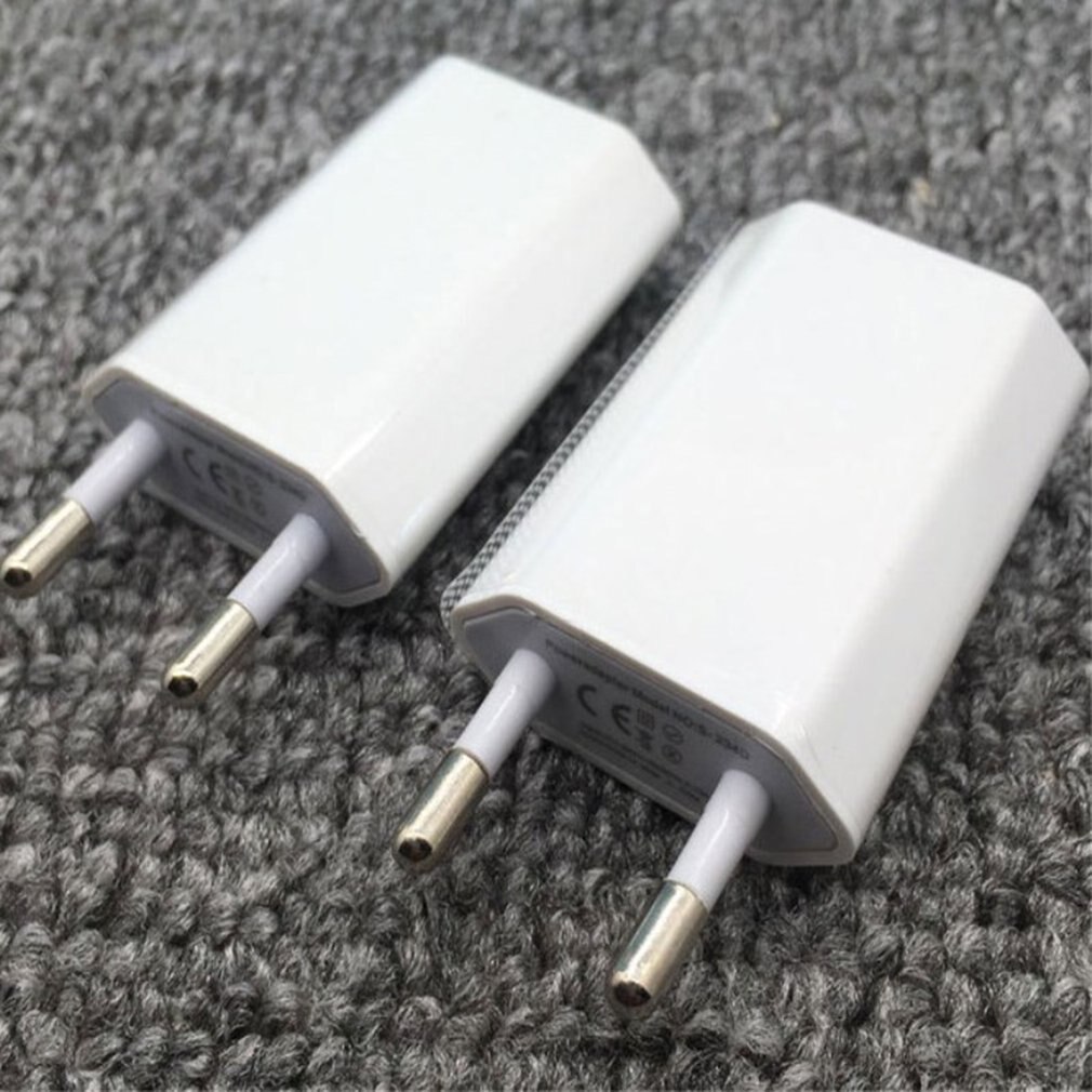 practical chargers mobile phone chargers single port usb chargers flat 5V 500mA durable portable chargers