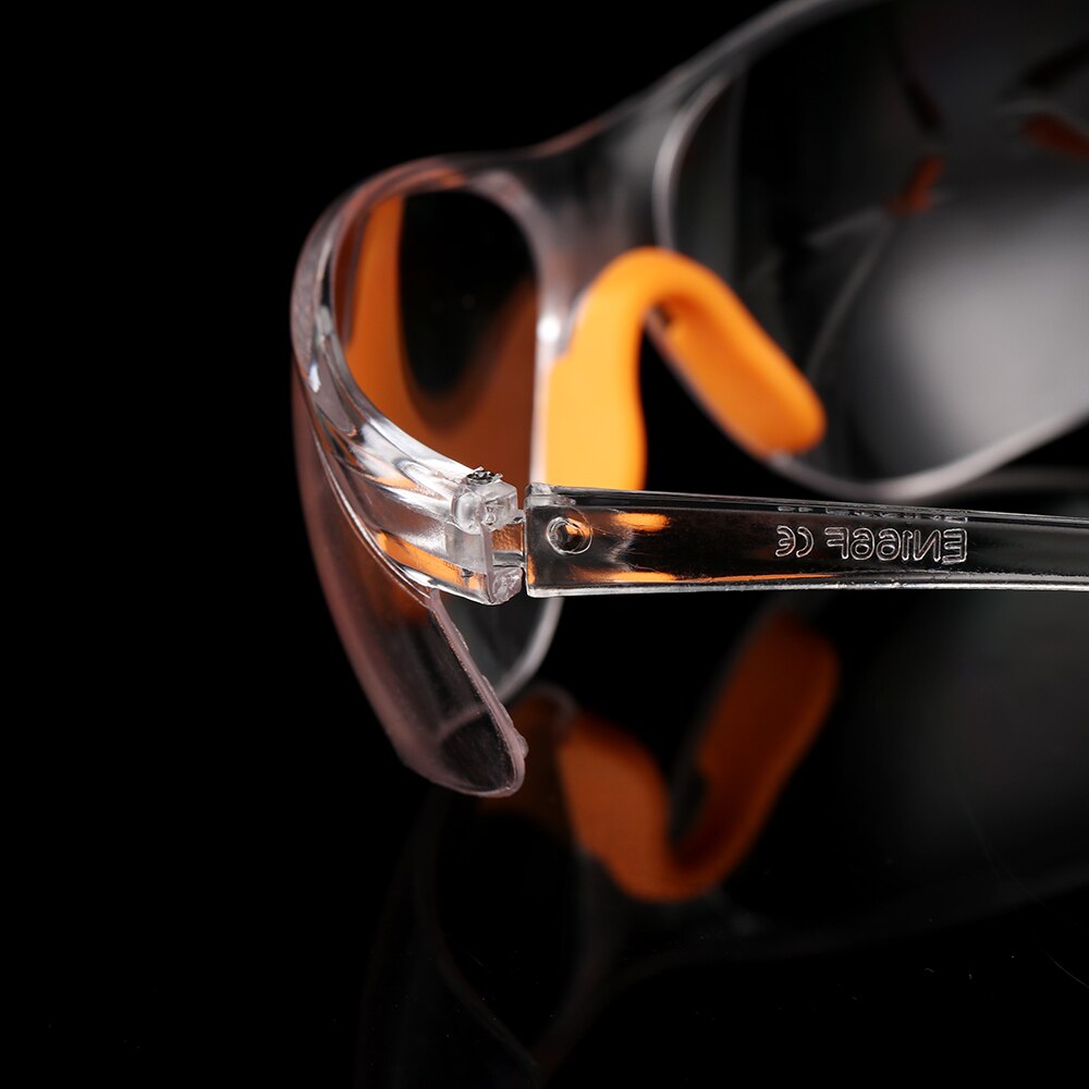 1pc sikkerhed øjenbeskyttelse beskyttende sikkerhed ridebriller ventilerede briller arbejde laboratorie sand forebyggelse briller sikkerhedsudstyr