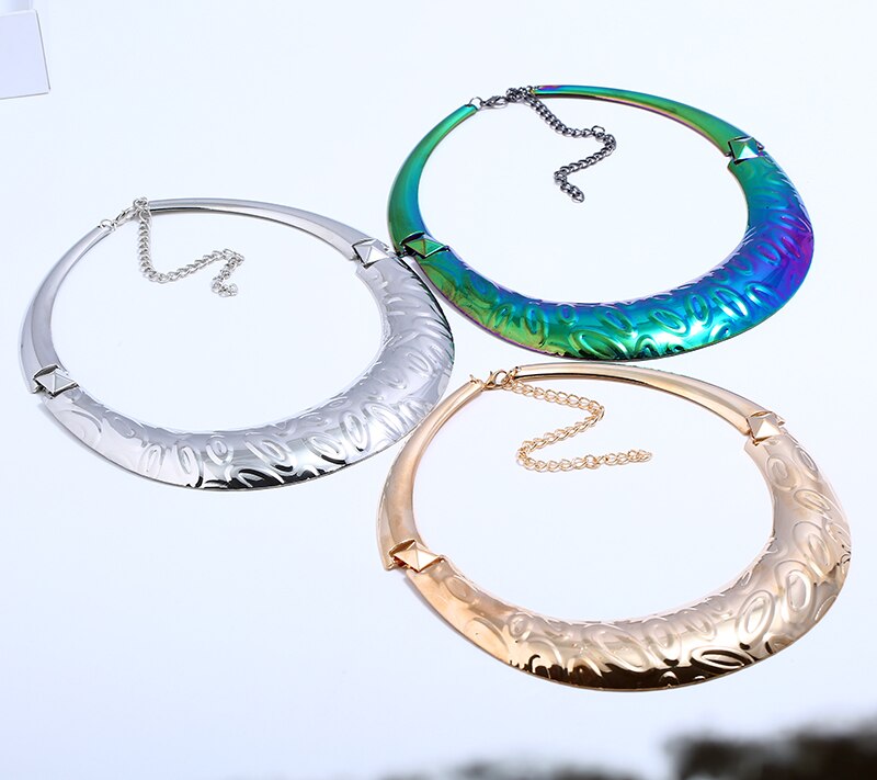 LZHLQ max Böhmischen Halskette Für Frauen Aussage Halsband Halskette Jahrgang Boho Halskette Collier Ethhnic Schmuck
