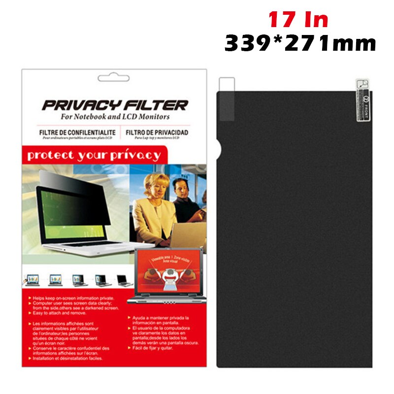 Computer Privacy Protection Film Blue Screen Laptop Protection Film ND998: Purple