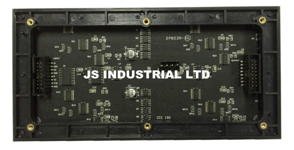 P6 Indoor SMD 3in1 Full Color Led-paneel Display Module 1/8 scan-192*96mm