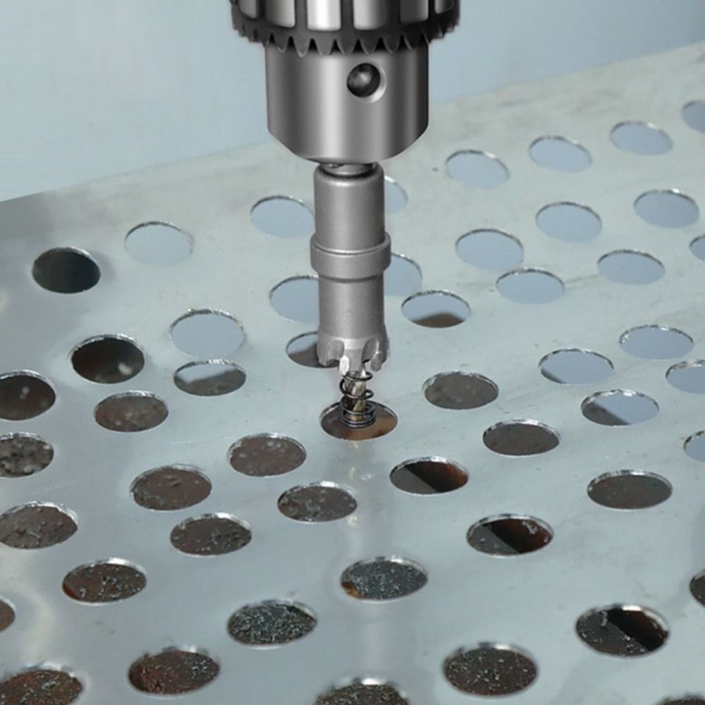 Hålsåg med hårdmetallspets, kärnborr med 6mm diameter, rostfritt stål, borr med volframkarbidspets, snabbslag, järn, koppar