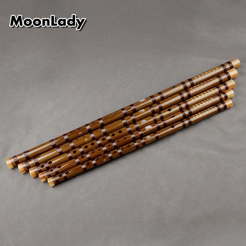 Flauta de bambú hecha a mano para principiantes y amantes de la música, Flauta de Boutique tradicional china, Dizi, de madera