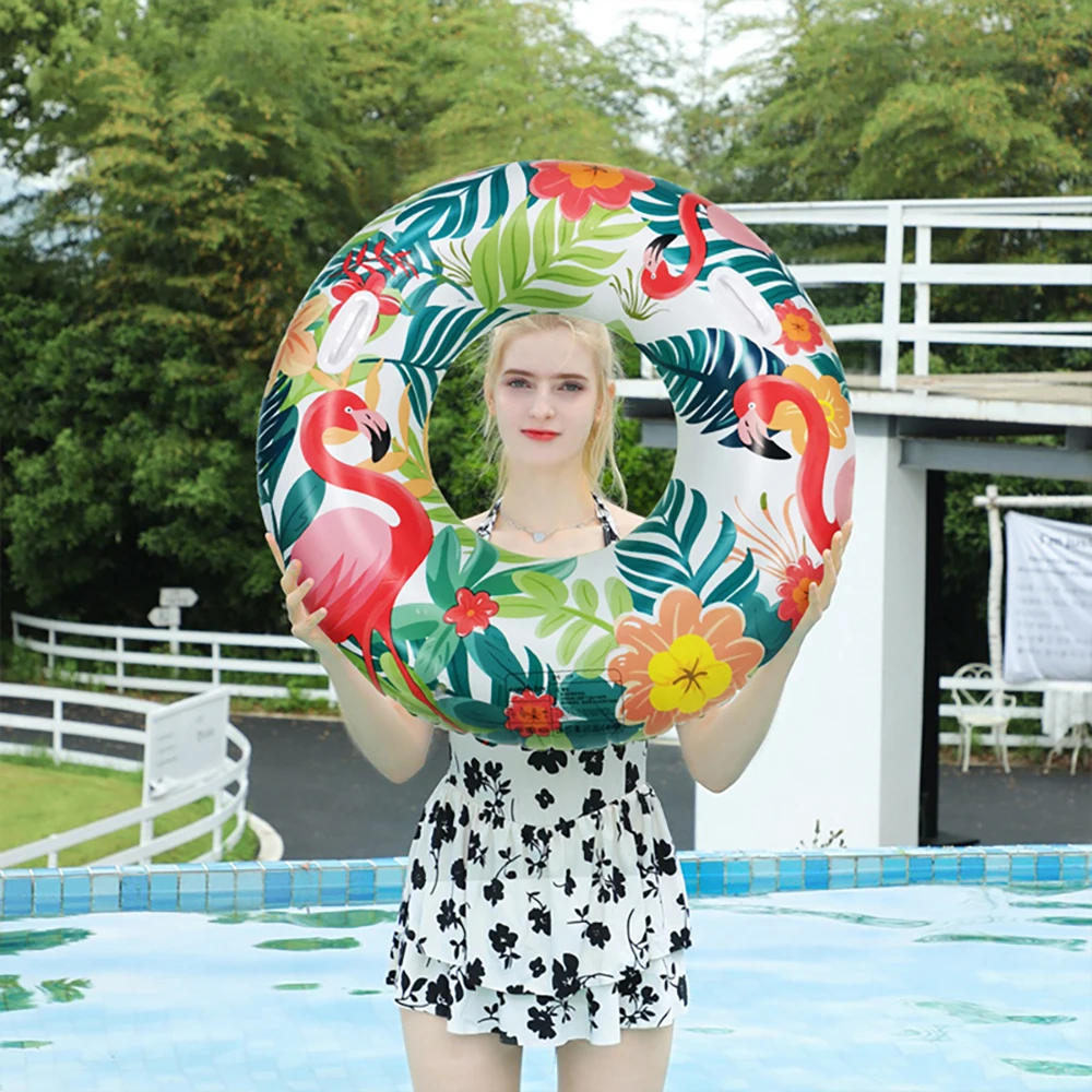 1 pc svømmeringer med høy kvalitet – egnet for utendørs strand, vannbasseng og festutstyr