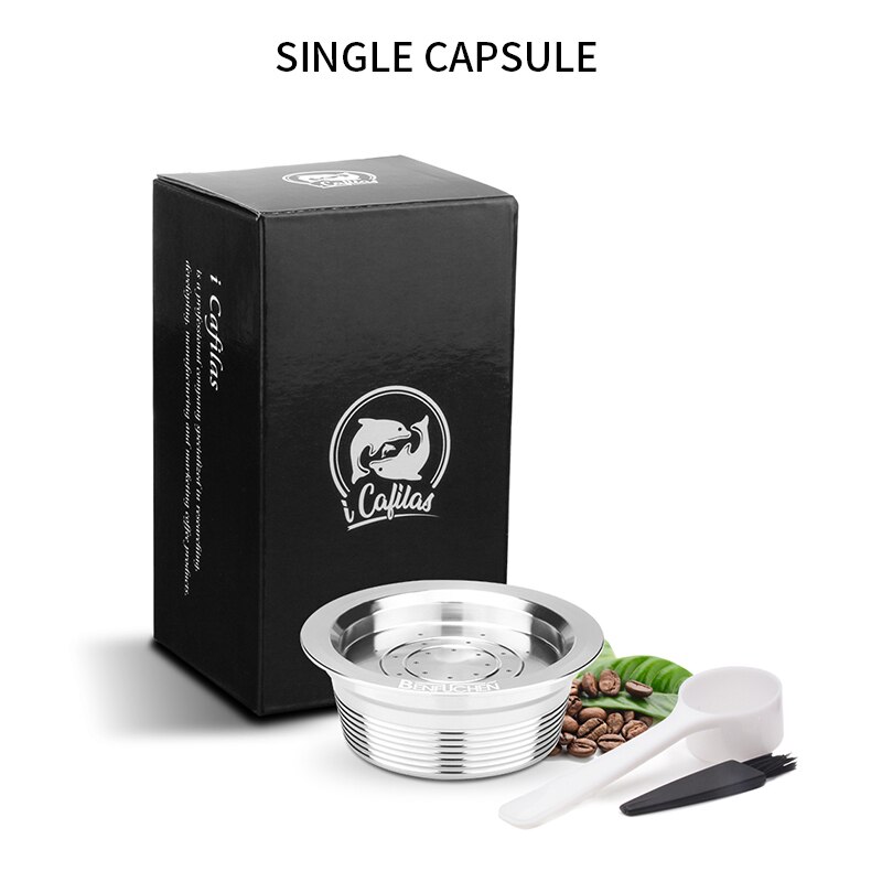 Metal de acero inoxidable para Lavaza, un filtro de cápsula de café reutilizable para Lavazza a Jolie/Tiny & LM3100 ESPRIA