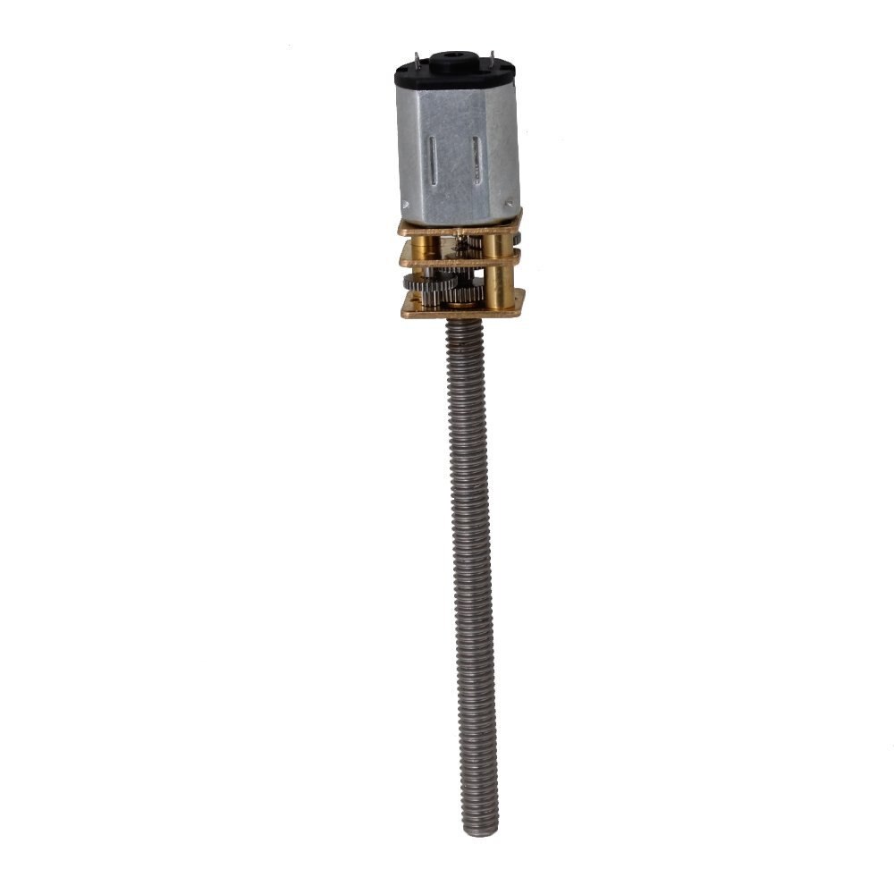 M4 * 55 thread N20 motor Gold and Silver DC 6V 1000 RPM M455-N20 Micro Metal Speed Reduction Gear Moto(6.5)