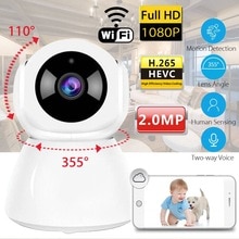 Safurance Wifi Hd 1080P Draadloze Ip Camera Cctv Indoor Home Security Webcam Babyfoon Nany Met Ir Nachtzicht surveillance