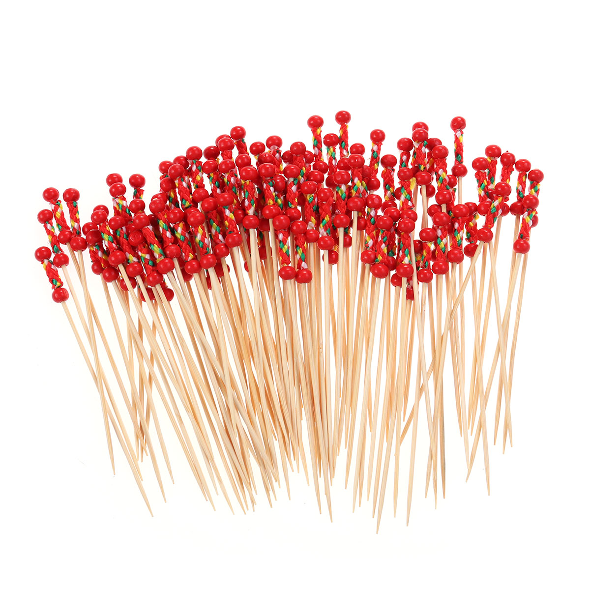 Wedding Party for Toothpicks Sticks Drink Picks Food Fruit Disposable Wooden About 100pcs
