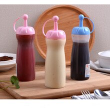 1PC Squeeze Bottle Condiment Dispenser Ketchup Mustard Sauce Vinegar LF 120