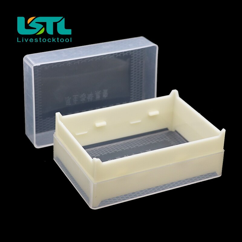 10 Stck Bienenzucht 250g/500g Honig Kassette transparent Kunststoff Nest Honig Nest Honig Kasten Nest Abnehmbare Reinigen und Sanitär