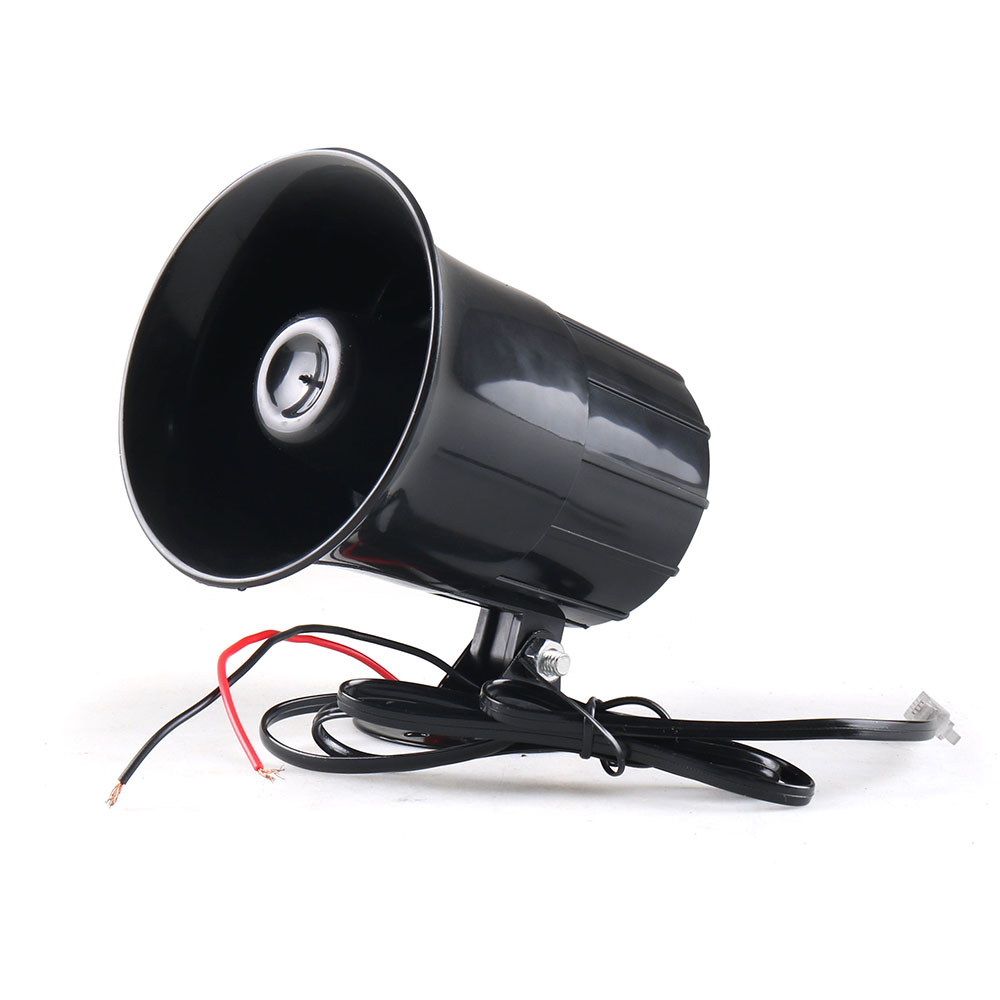 12V 50W 120dB Air Sirene Hoorn Waarschuwing Megafoon Auto Truck Mic Speaker 6 Klinkt Loud