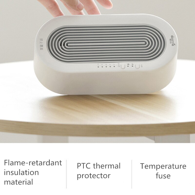 Deerma Portable Electric Heater DEM-NF03 Low power 250W Mini Hand-held Heater for Office Home Dormitory