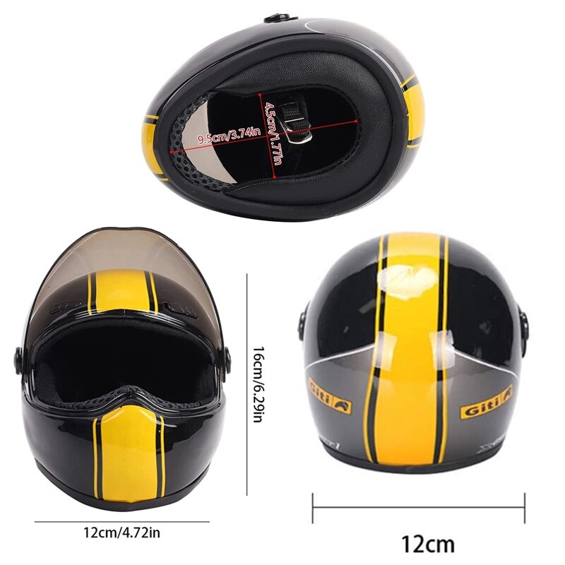 Knappe Leuke Pet Helm Kat Hond Cap Outdoor Anti-Collision Hoed Voor Kat Hond Styling Foto Mini Motorhelm props Huisdier Hoed