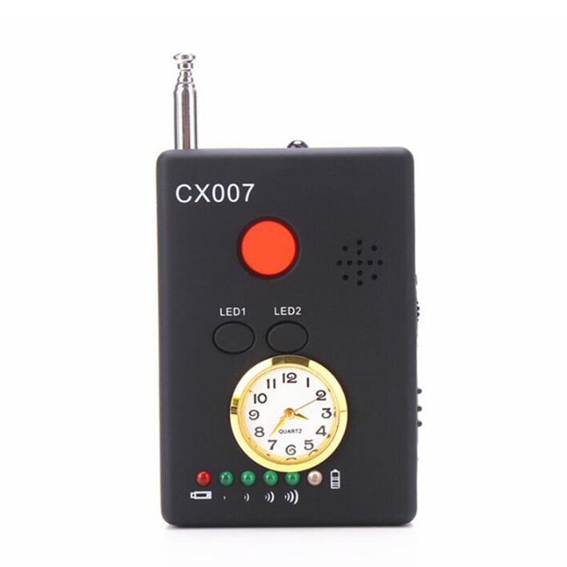 Anti Wiretapping Detector Wireless Radio Wave Signal RF Signal detection Anti Candid Camera Detector with LED Sound Alarm