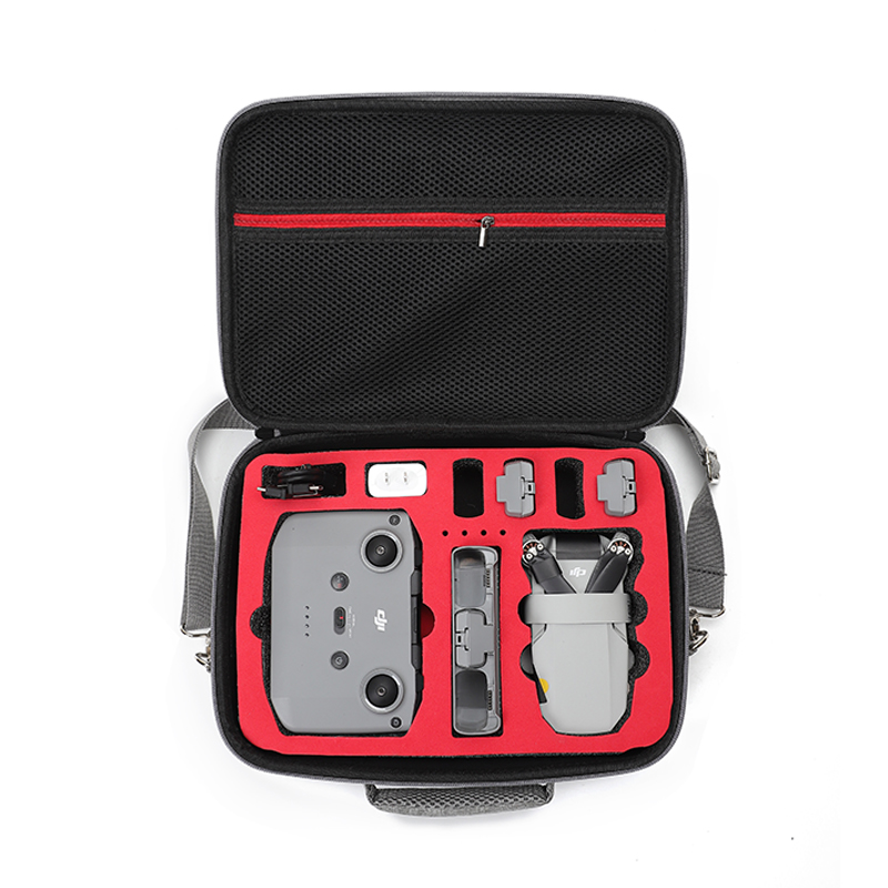 Draagbare Schouder Case Voor Dji Mavic Mini 2 Drone Opbergbox Voor Mavic Mini 2 Drone Accessoires: Rood