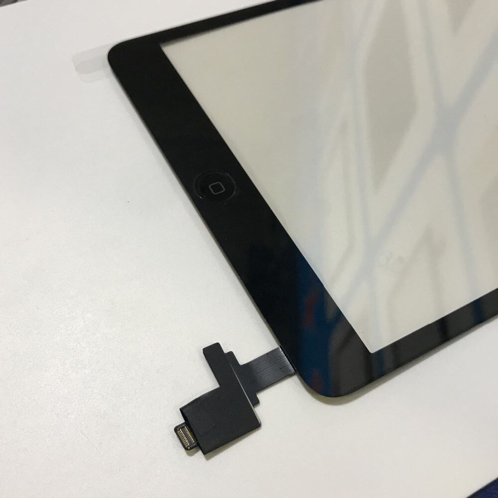 For iPad Mini A1432 A1454 A1455 Mini 2 A1489 A1490 A149 Digitizer touch screen glass sensor Panel with ic + home button