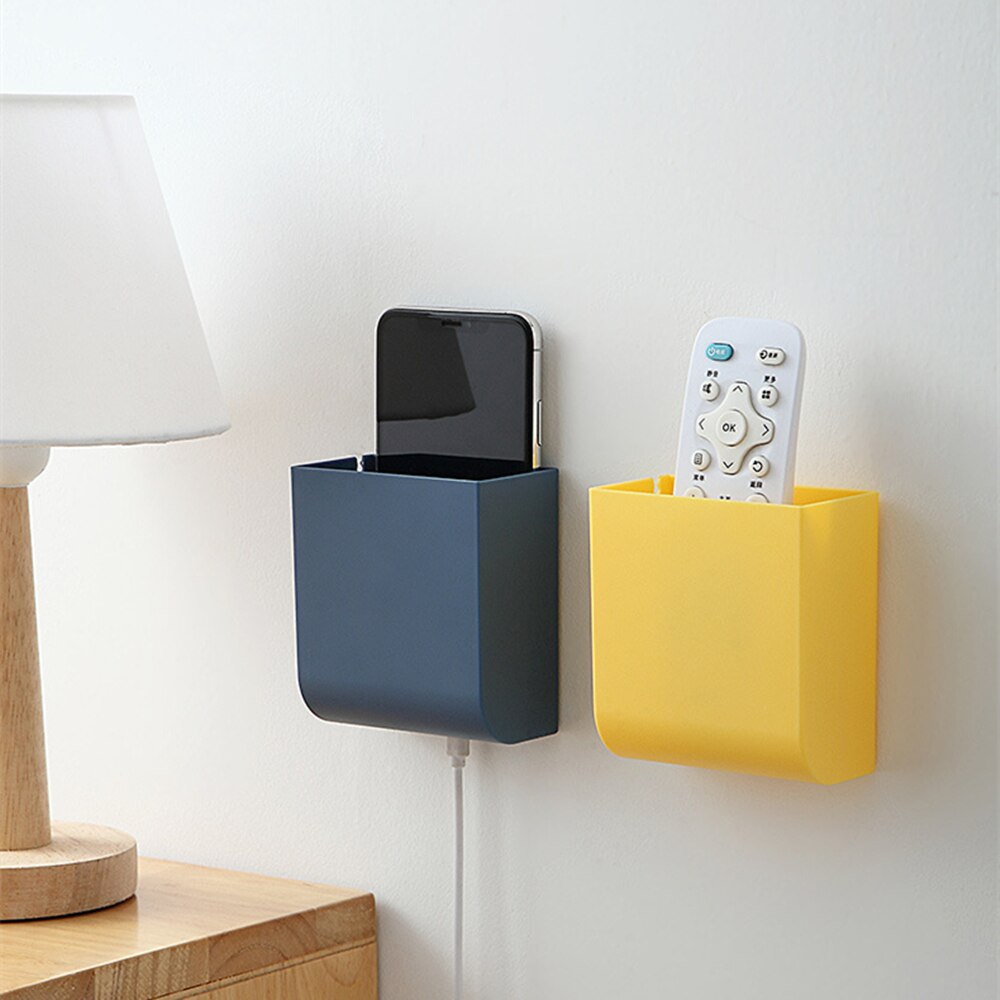 Strona główna schowek na ścianę skrzynka sypialnia TV klimatyzator pilot salon bezdotykowy telefon komórkowy stojak na śmieci