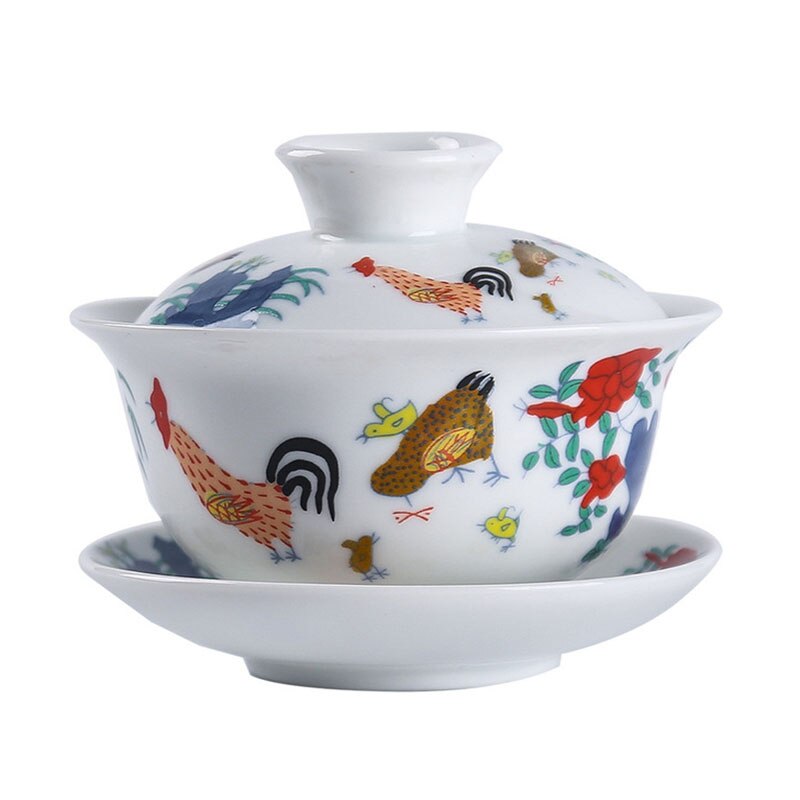 Classic Dehua White Porcelain Gaiwan 95008 150 ml - Tea Culture Club