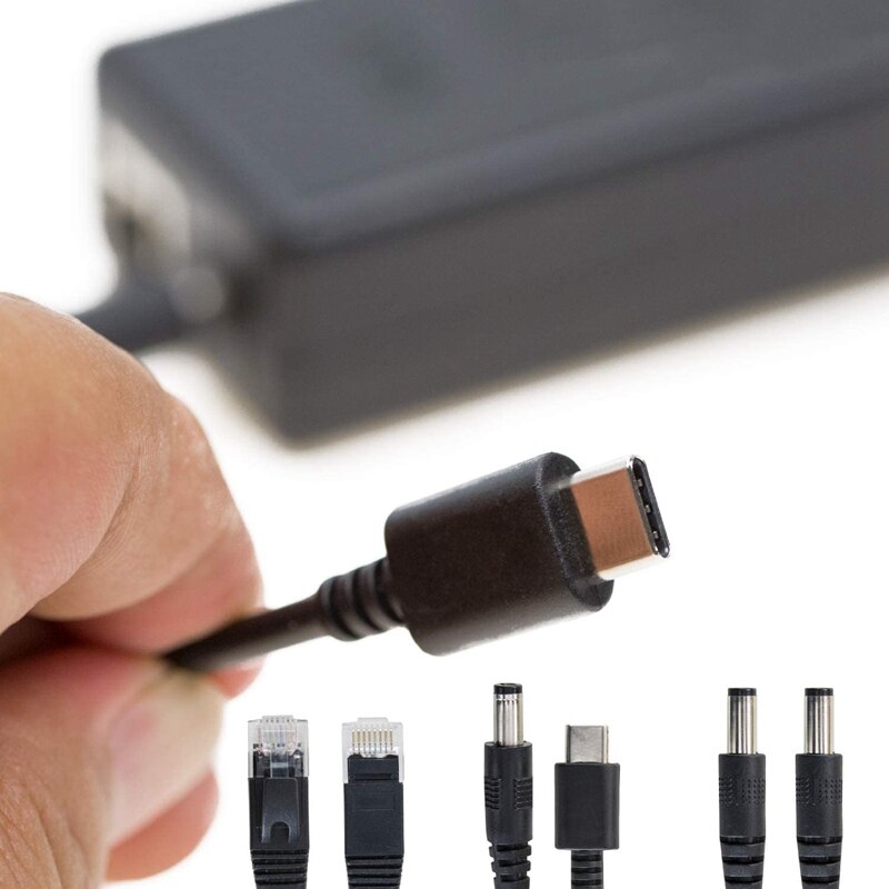 PoE Splitter 5V 4A for Jetson Nano, for Raspberry Pi 4 and More - Active PoE+ to Barrel Jack or Gigabit PoE Splitter