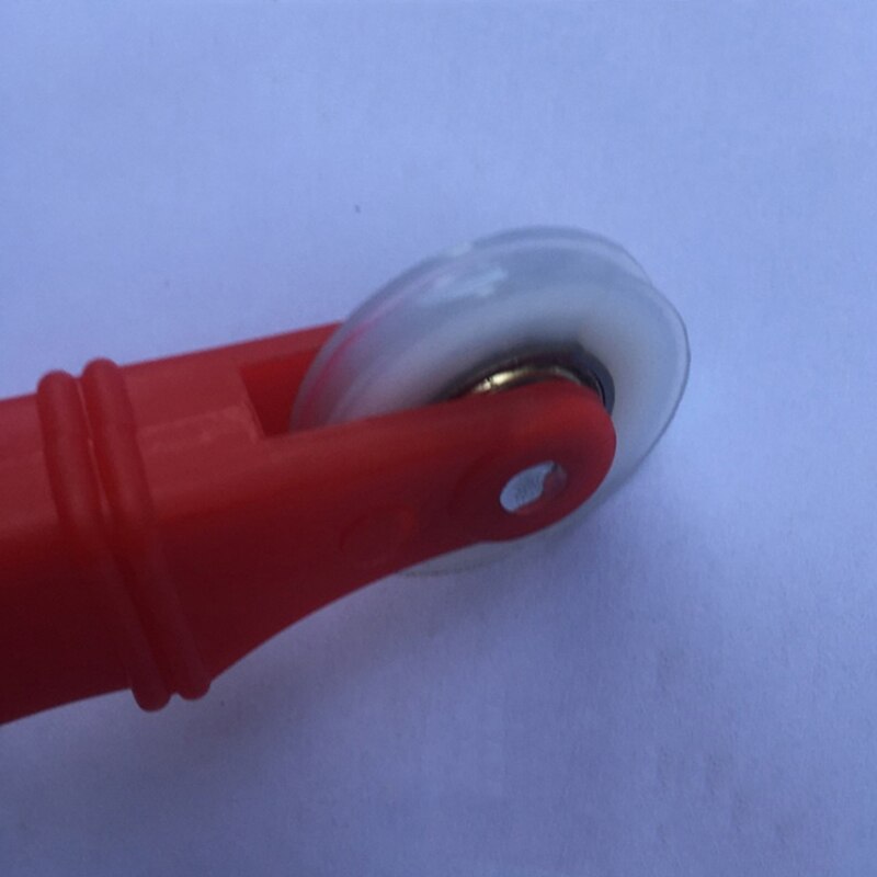 Plastic Handle Double Head Pressure Roller Screen Window Pressure Rubber Wheel Tool Screen Strip Manual Pulley