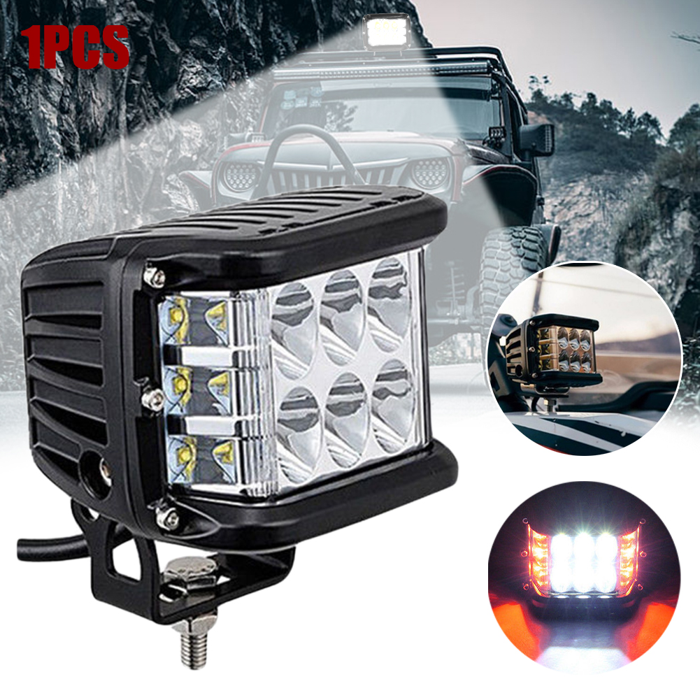 Auto Licht Auto Led Verlichting Bar Rijden Lamp Voor Offroad Boot Tractor Truck Suv Mistlamp 12V 24V Koplamp Voor Atv Led Bar