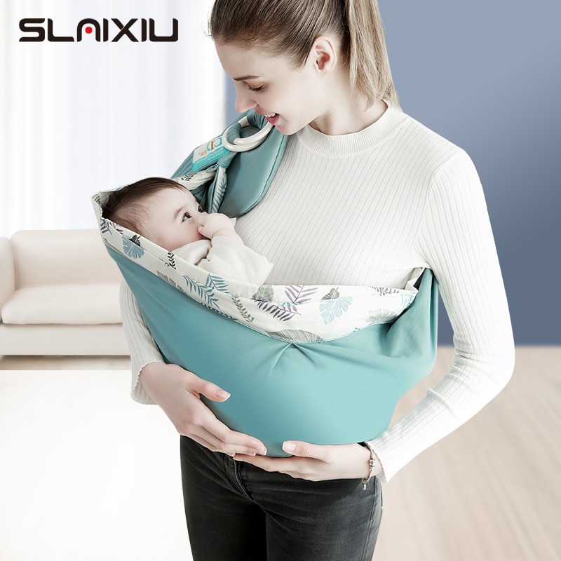 Bæresele slynge nyfødt slynge ammebetræk baby wrap skyggeposer spædbørn ammebetræk bæresele mesh stof
