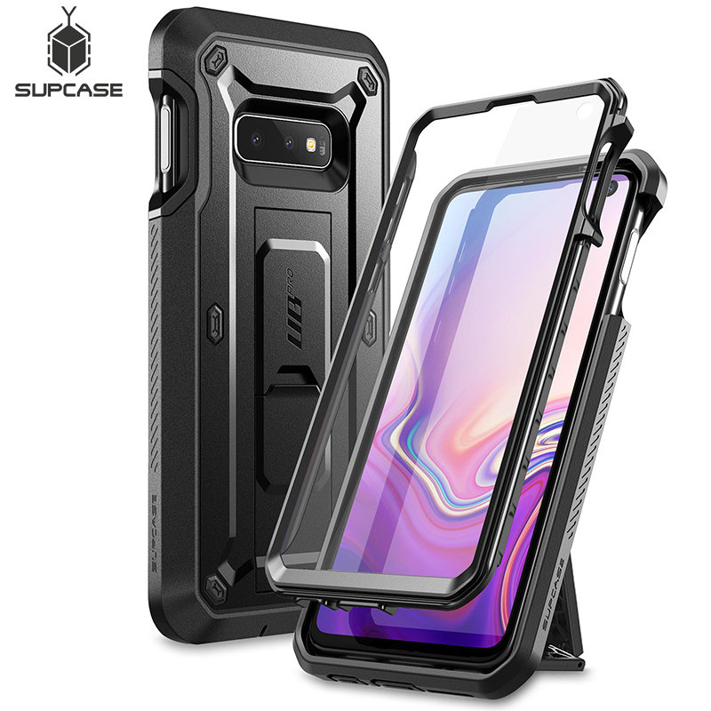 Per Samsung Galaxy Caso di S10e 5.8 pollici UB Pro Full-Body Rugged Fondina Custodia protettiva con Built-in protezione dello schermo &amp; Cavalletto