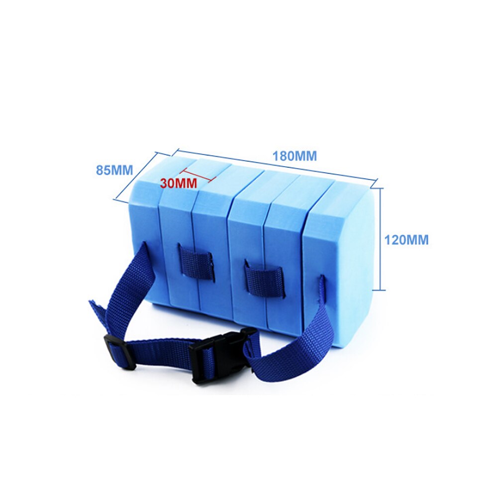 EVA Training Pool Foam Belt Adjustable Back Floating Foam Summer Swimming Floating Waistband Floatation Belt For Children