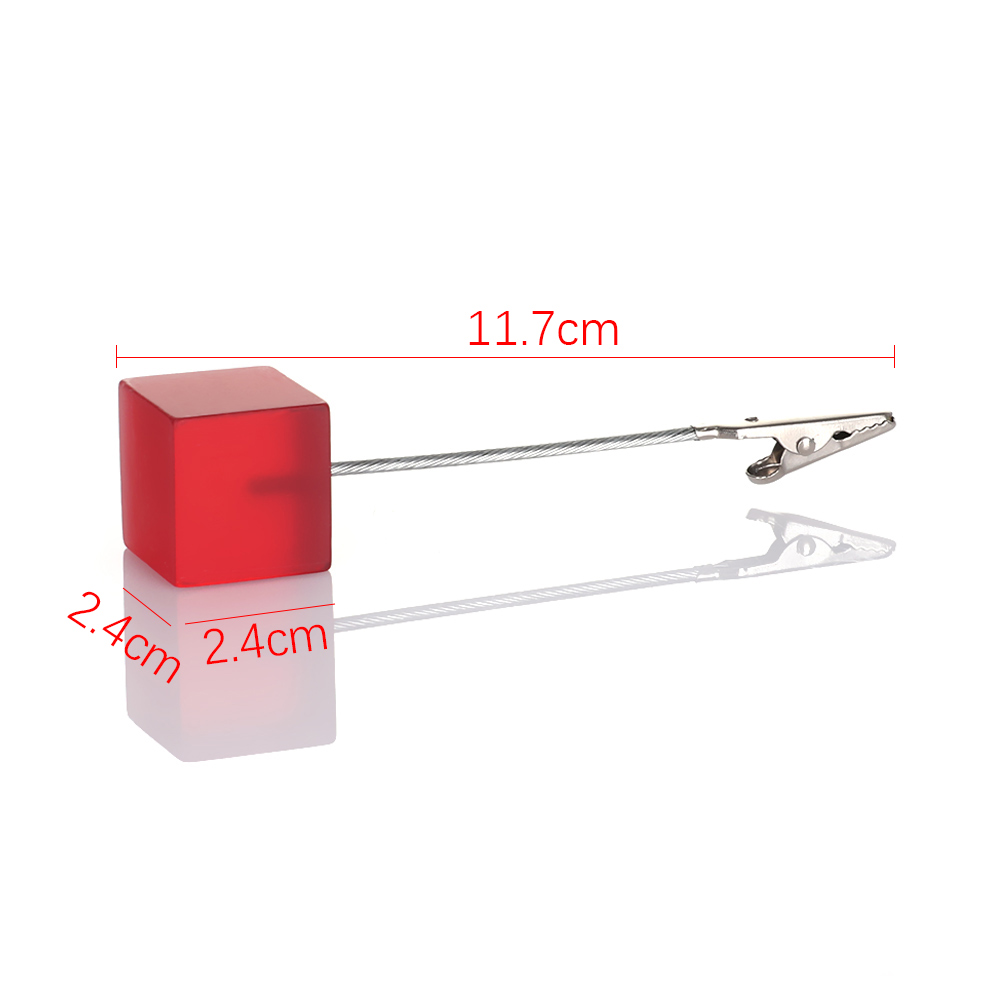 Abrazadera de clip para notas de fotos, base cuadrada de resina , soporte para tarjetas, notas y fotos, soporte de clip digital para mesa