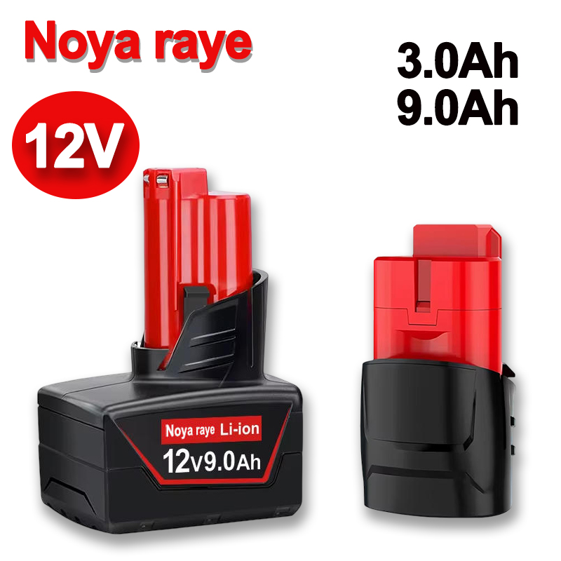 For Milwaukee M18 M12 Power Tool Battery XC 12v 18v 3Ah 5Ah 6Ah 9Ah M18B5 48-11-1815 48-11-1860 M18B2 M18B4 M18B5 Battery Packs