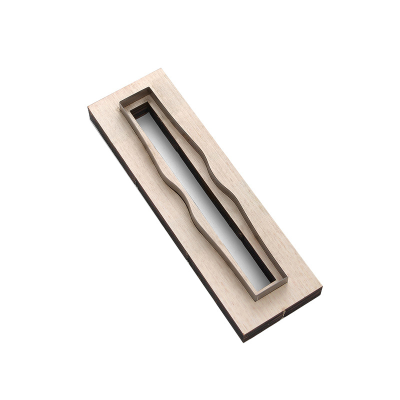 Leather Cut Die for Key Chain Cutter Punching Mold DIY Keychains, Hand Made Decorations Unibody Key Ring Template Cutting Board