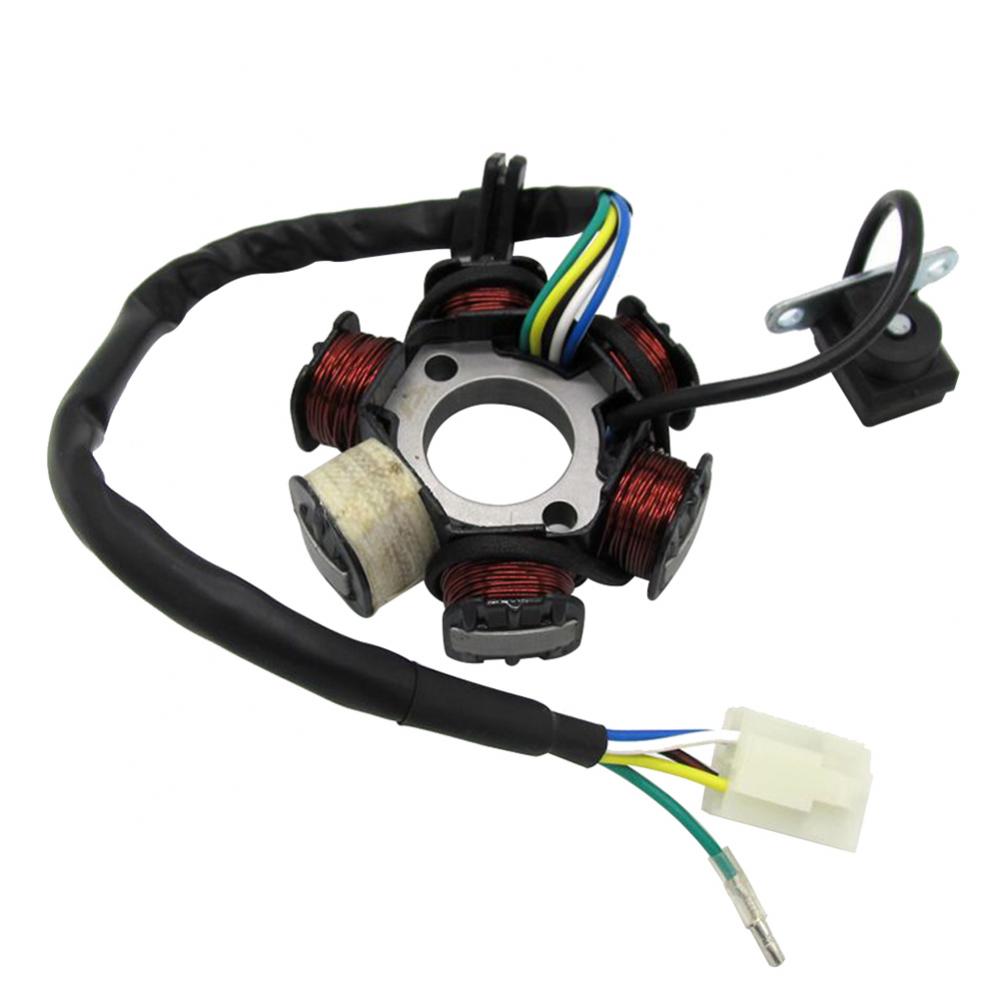 Statorspule Magneto Für GY6 Roller 50cc-150cc – 6 Spulen, Zündspule Für ATV & Motorrad