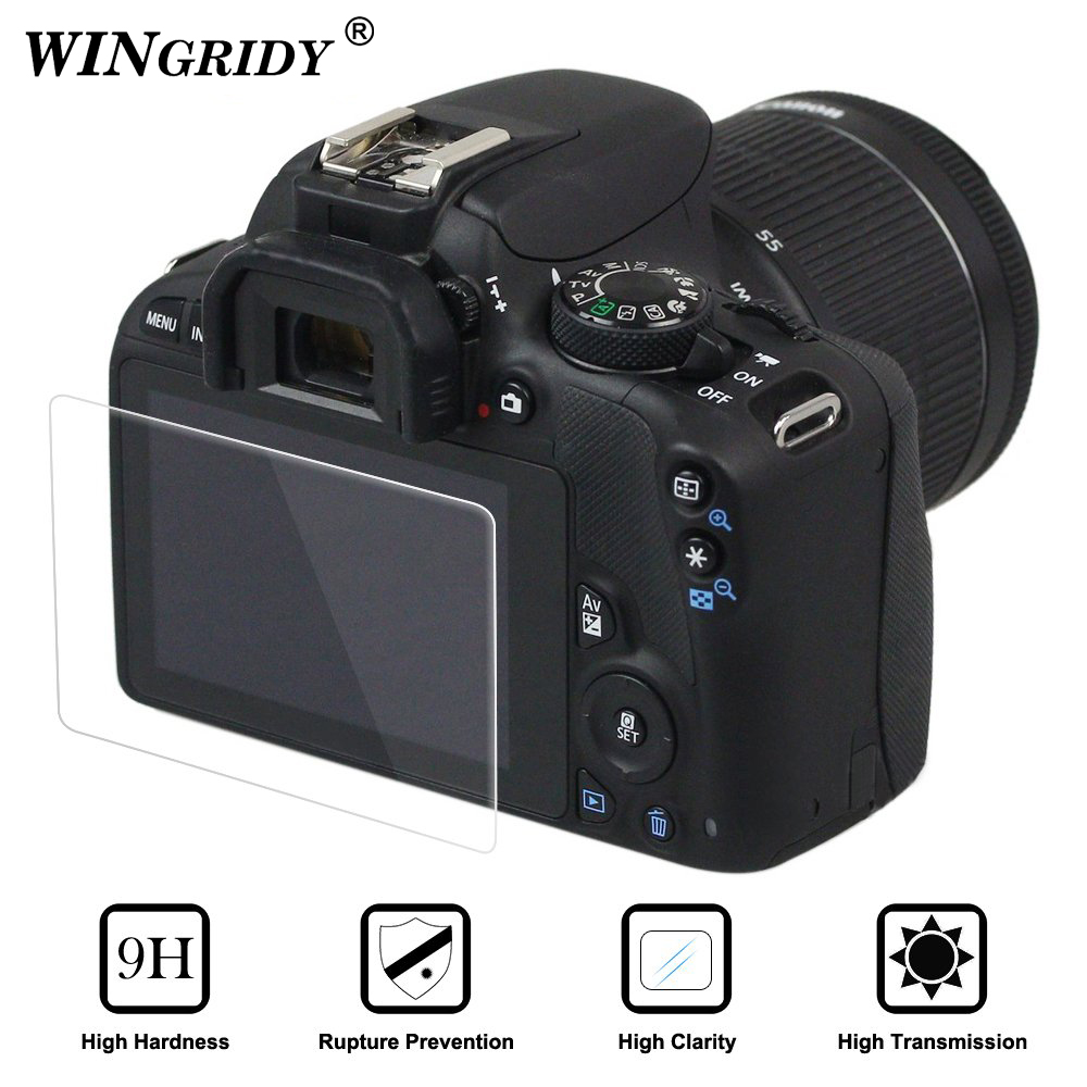Camera Lcd Screen Protector Optical Gehard Glas Beschermende Guard Waterdicht Voor Canon Dslr 5DIV 5 Diii 1300D 80D 700D 200D 77D