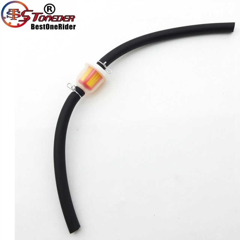 STONEDER 2pcs/pack Mini Moto Gas Hose Line Fuel Filter Tube For Quad