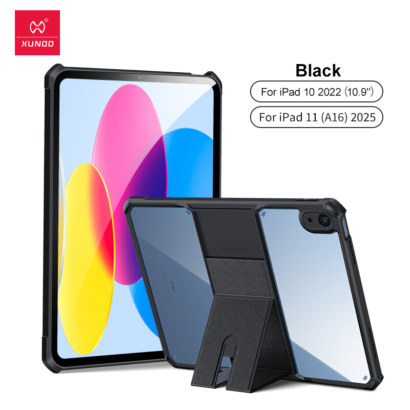 Xundd For iPad Pro 11 inch 13 inch Tablet Cover For iPad Air 11 13 Case with Folding Invisible Magnetic Bracket Holder Case: Yellow