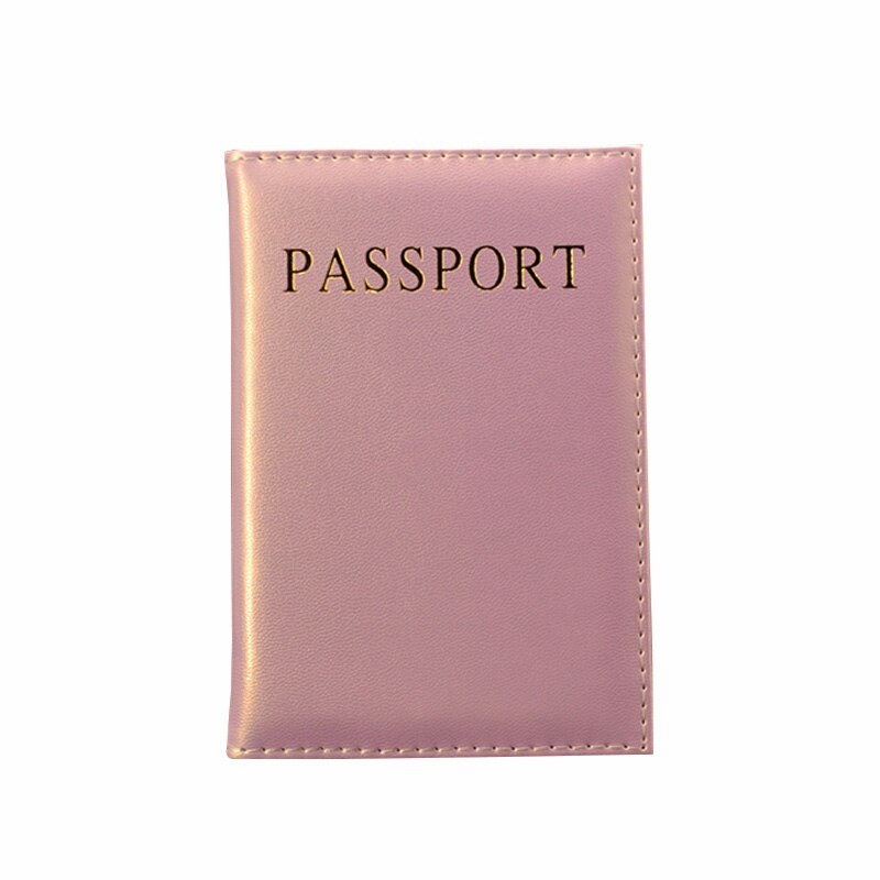 Universal Travel Passport Cover Women Pu Leather Cute Pink Holder Passport Lovely Girl Pasaport Case Travel Covers for passports