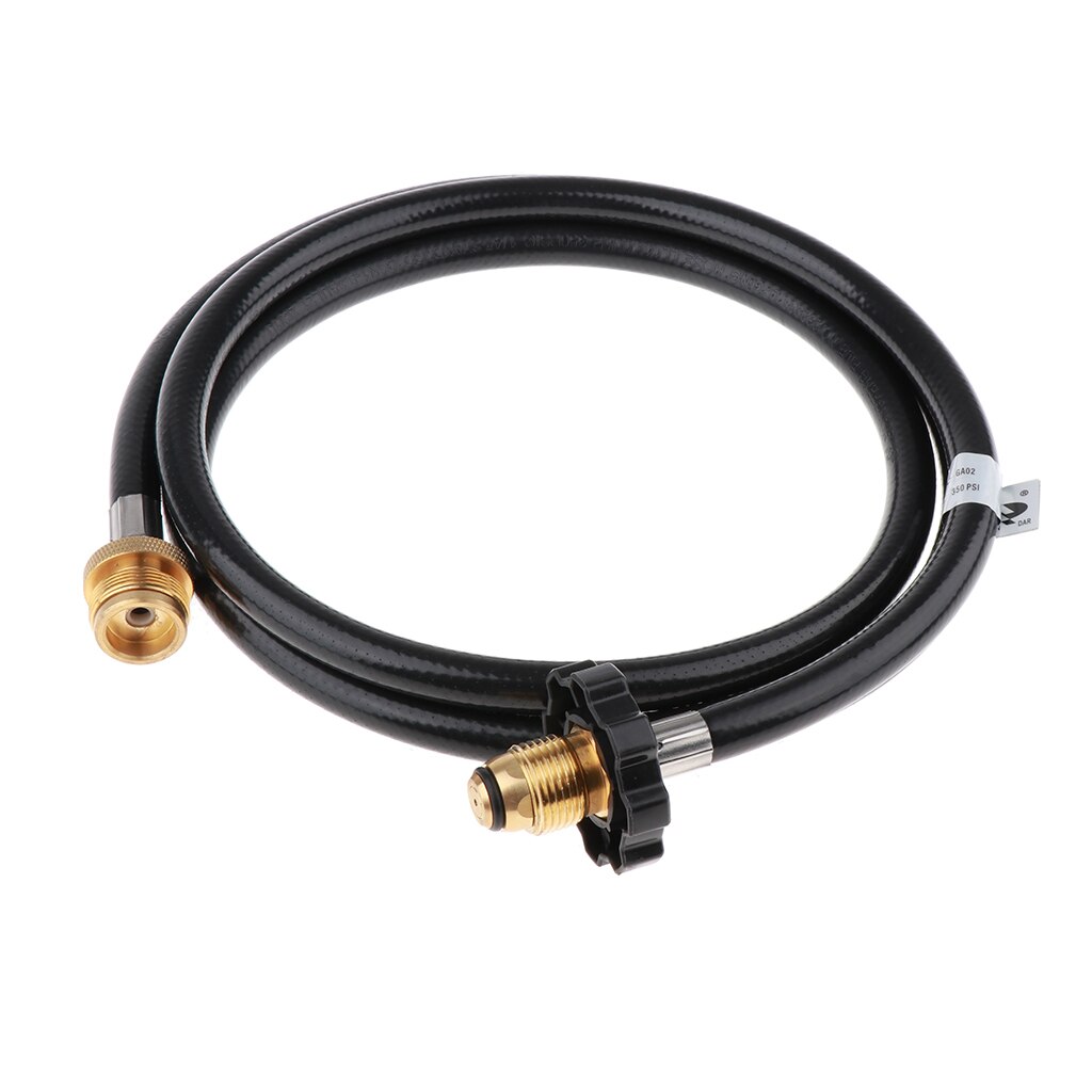 6FT RV Connection Hose RV Propane Quick Connect Hose for Burner Grill, Camp Chef Stove, Blackstone Griddle, POL Connector