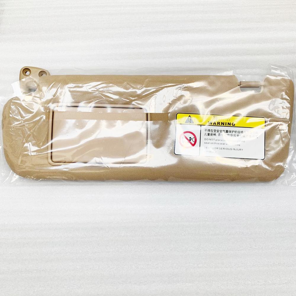 Visera para HYUNDAI sonata NF NFC, parasol de montaje, color Beige, 852010R300V2, 852020R300V2, 2005