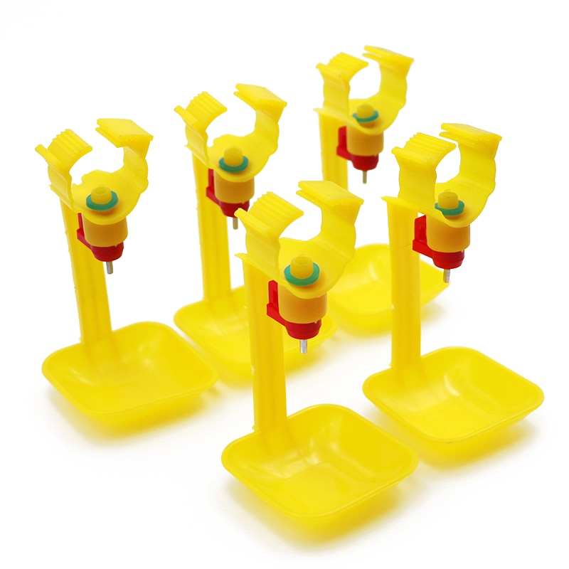 20 STUKS Kip Water Drinkbekers Automatische Kip Water Drinknippel Drinknippel Voor Kwartel Drinknippels Voor Kippen