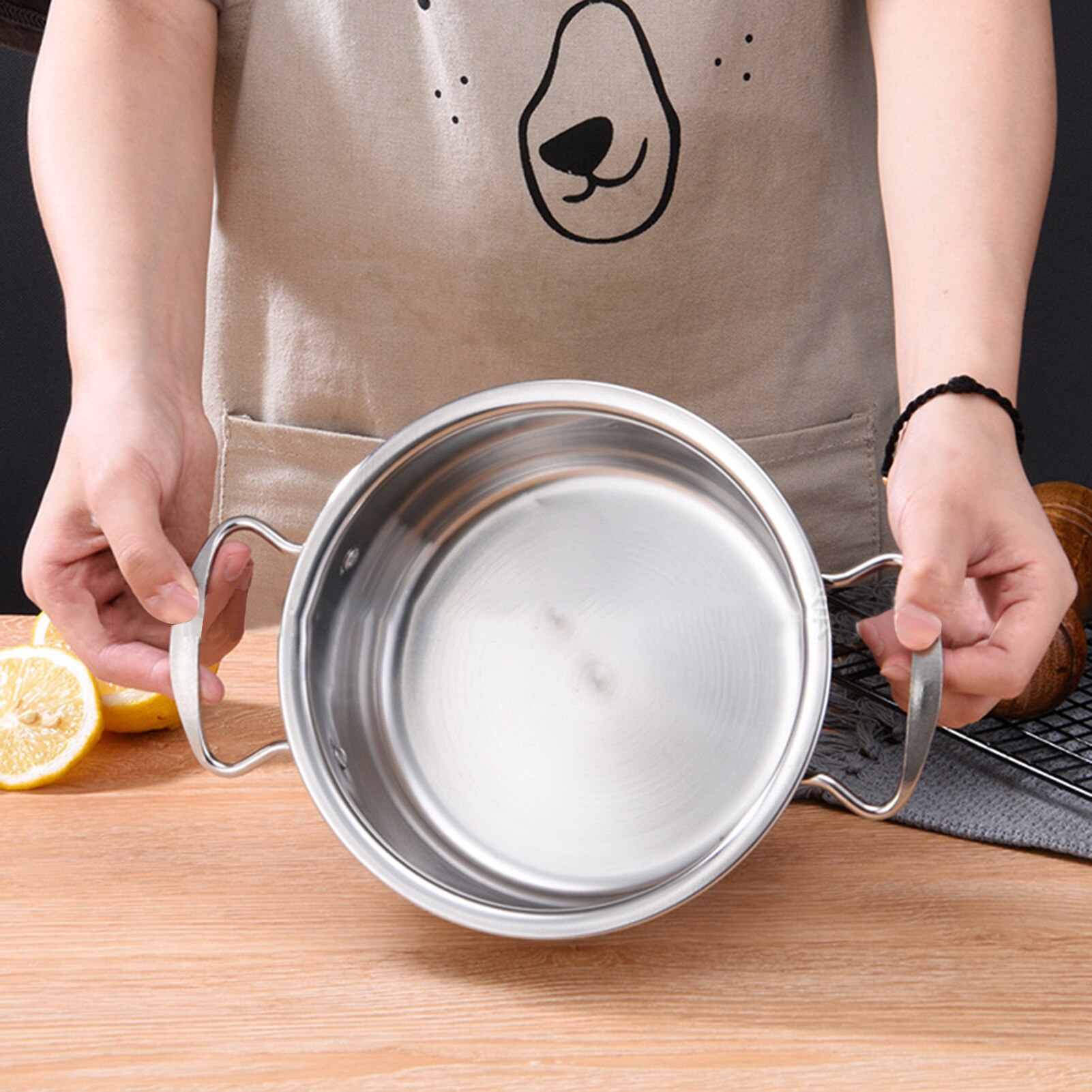 1 Set Alcohol Stove Cheese Fondue Pot Alcohol Stove Cheese Fondue Stove Fondue Ice Cream Cheese Fire Boiler DIY Heating Stove