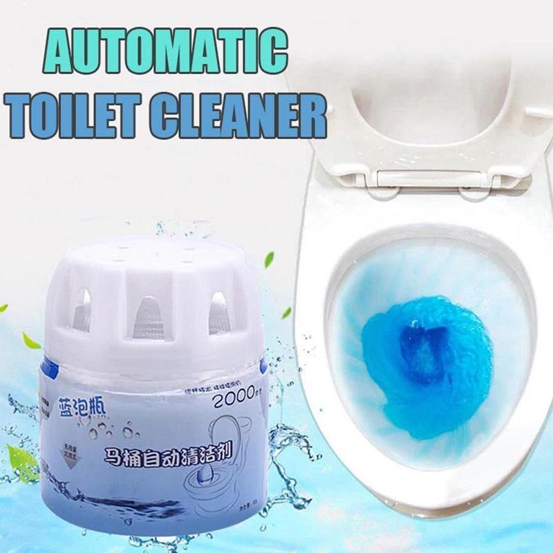 1 Bottle Toilet Cleaner Automatic Toilet Cleaner Assistant Blue Bubble Cleaning Bathroom WC All-Purpose Cleaner cleaning Tools