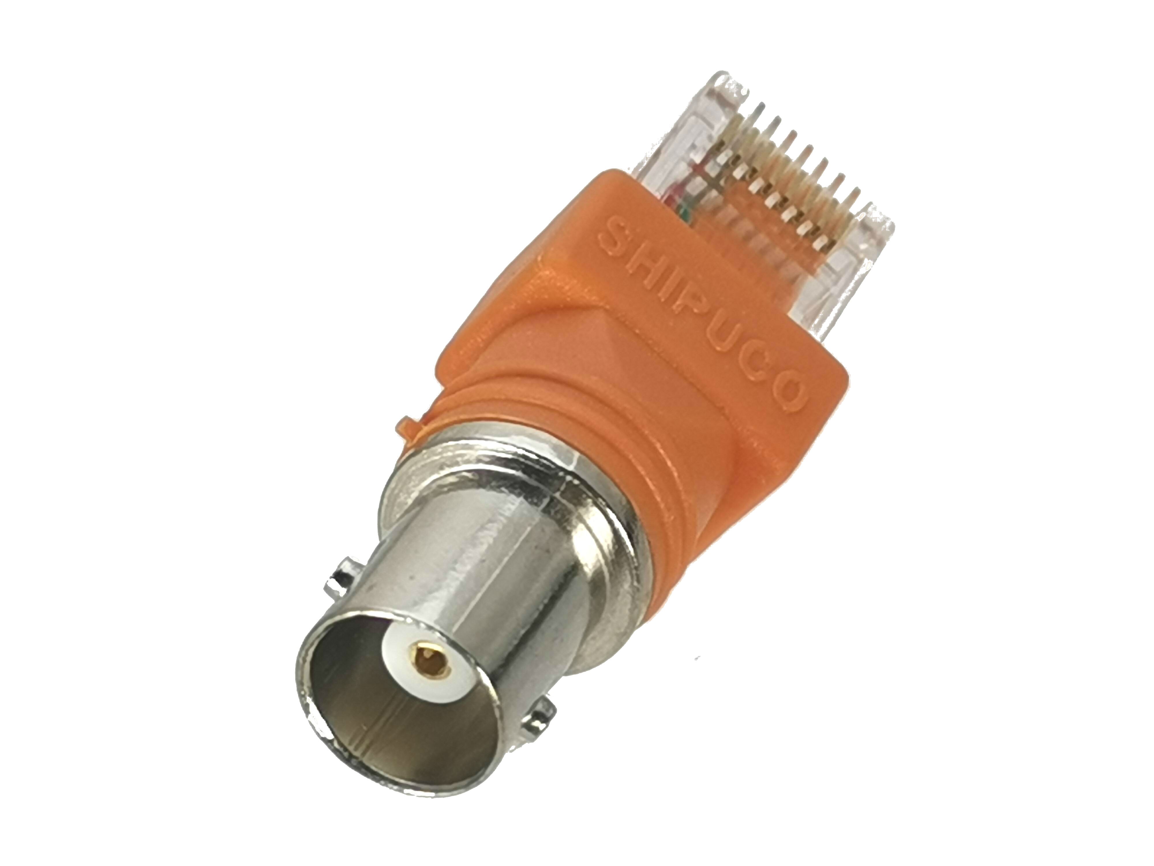 1Pcs Connector Bnc Stekker Naar Rca Tv Stekker Rf Adapter Coax Hoge Quanlity