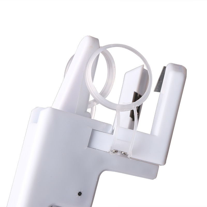 Plast handhållen ez cracker ägg cracker separator ägg hem restaurang kök gadget ägg verktyg